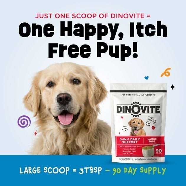 Dinovite Large Dog Supplement - Pet Supplies online store