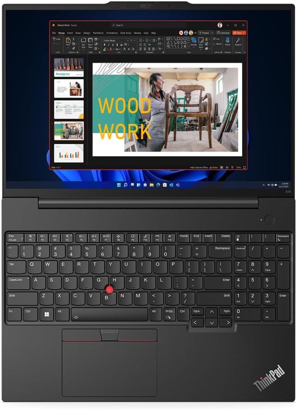 Lenovo 2023 Flagship ThinkPad E16 Gen 1 Business Laptop, 16" WUXGA IPS Anti-Glare 300 nits Display, Hex-Core AMD Ryzen 5 7530U, Radeon Graphics, 16GB RAM, 1TB SSD, WiFi 6, Win 11 Pro+HubxcelAcessory