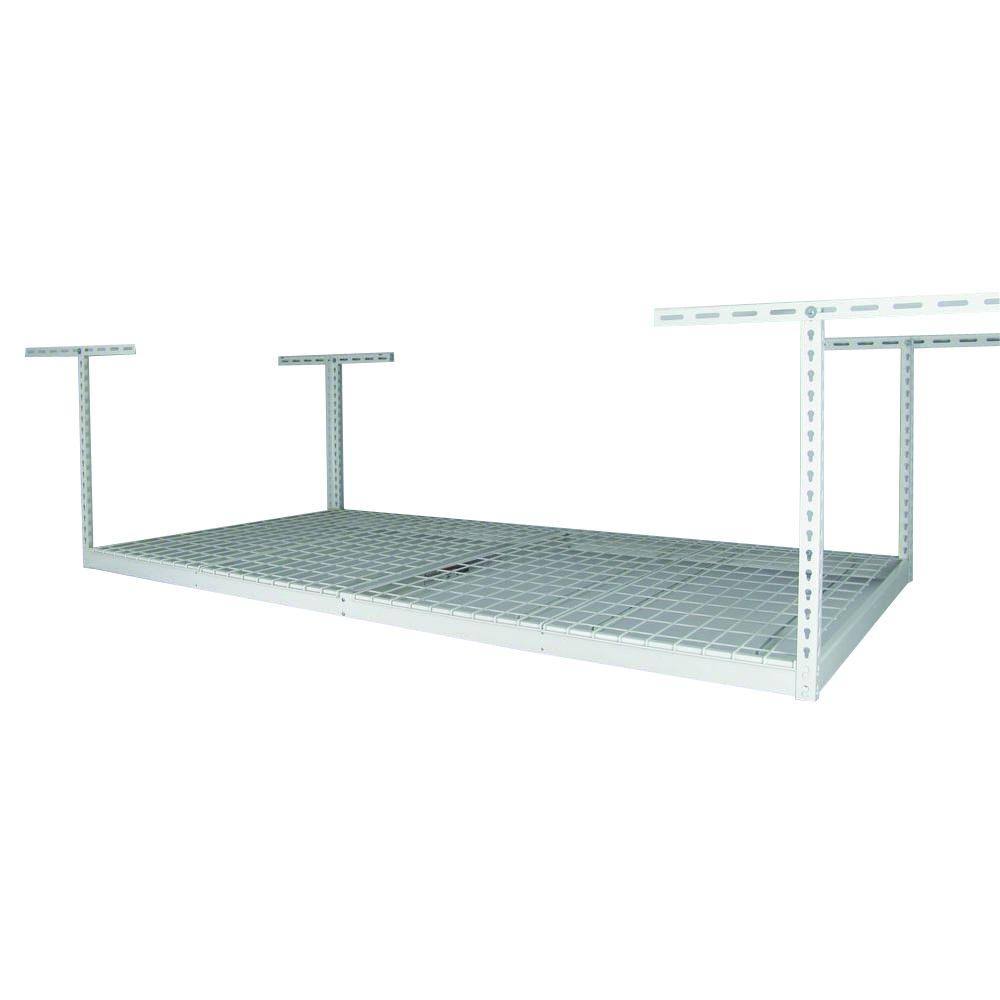 SafeRacks 4&x8& Overhead Garage Storage Rack