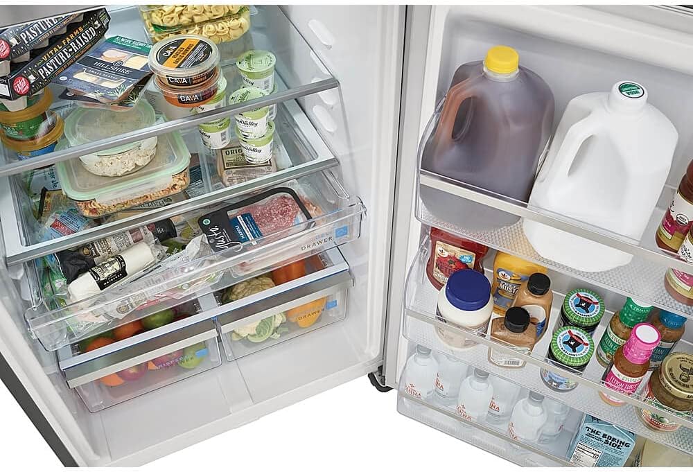 20.0 cu. ft. Top Freezer Refrigerator in Smudge-Proof Stainless Steel