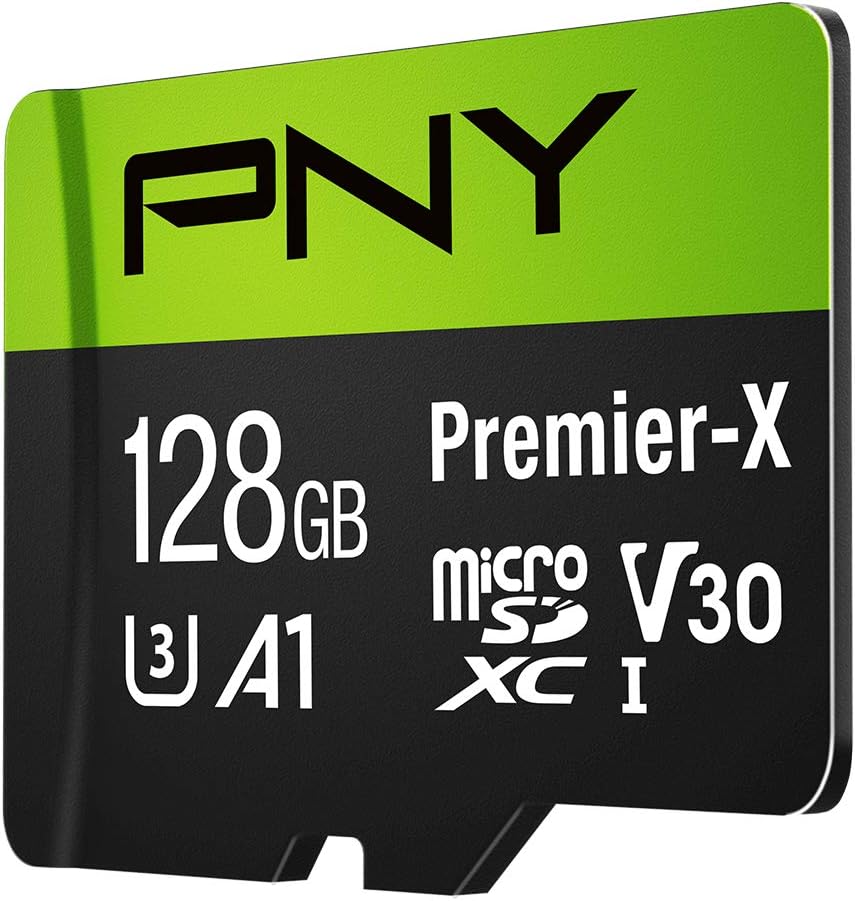 PNY 512GB Premier-X Class 10 U3 V30 microSDXC Flash Memory Card