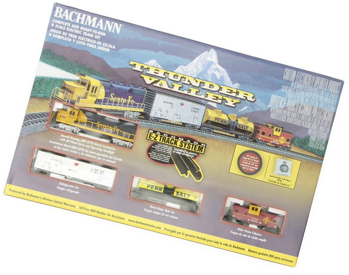 Bachmann Trains Thunder Valley Ready-To-Run N Scale Train Set