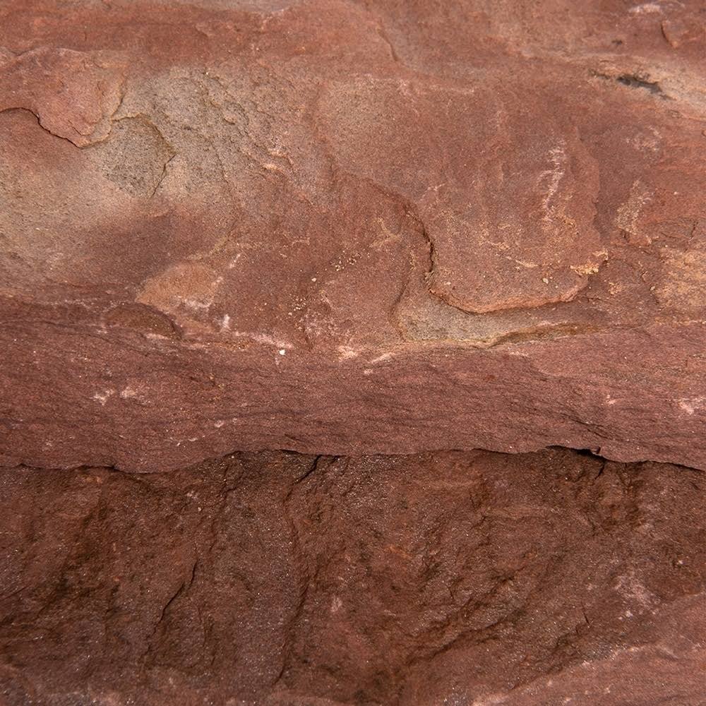 Landscape Patio Natural Flagstone Pathway Stepping Stone Slabs - 1000 lbs - Salmon Red
