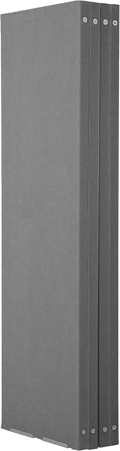 Versare VersaFold Acoustical Room Divider - Folding Partition Panel Sound Reducing Screen | Office Divider | Blue 8 x 6.6