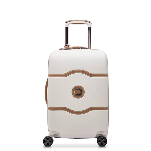 DELSEY PARIS Chatelet Air 2.0 Hardside Luggage with Spinner Wheels, Angora, Checked-Large 28 Inch