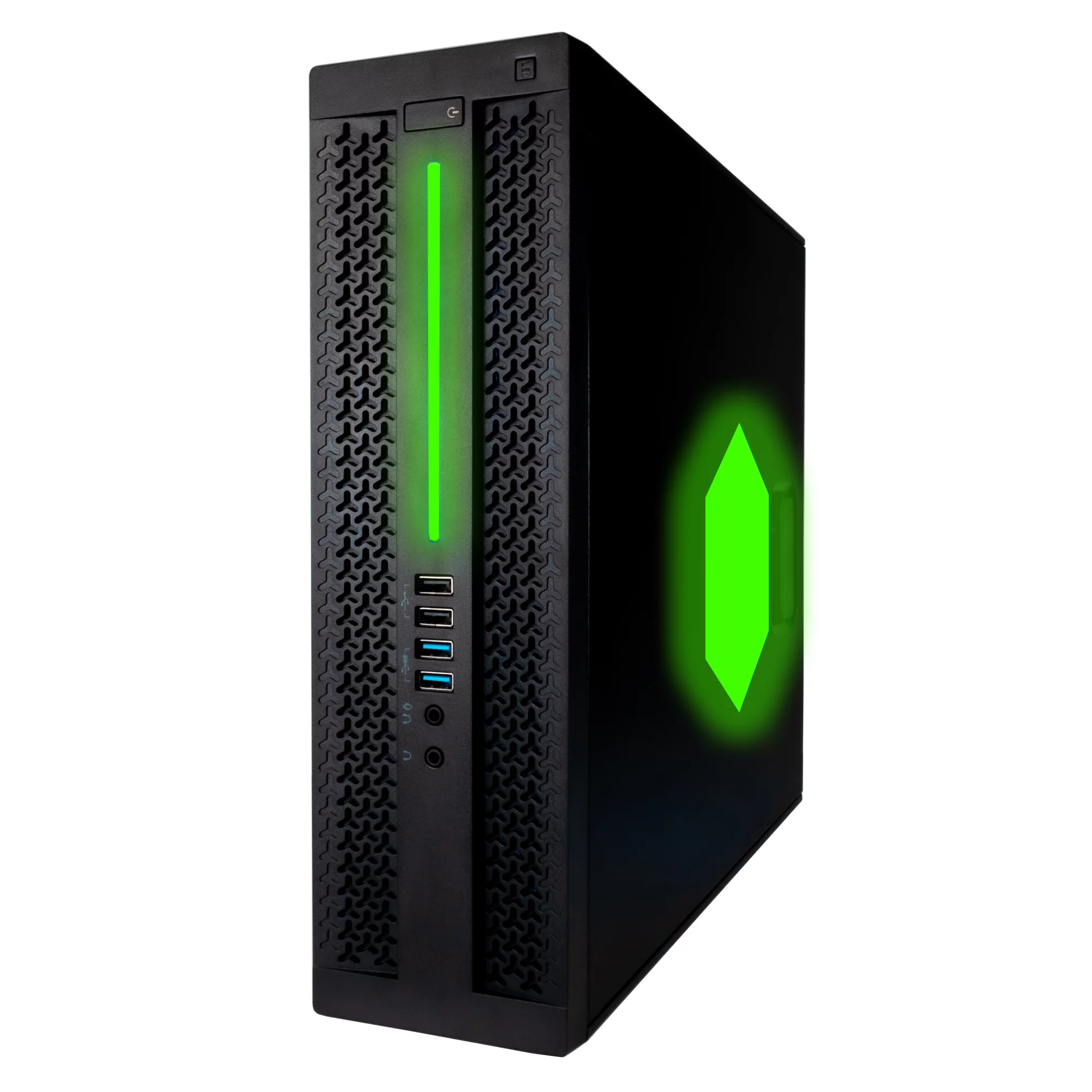 Restored ProDesk 600G1 Desktop Computer PC w/ Custom RGB Lighting, Intel Quad Core i5, 16GB DDR3 RAM, 512GB SSD, WIFI, RGB Keyboard, Mouse and Speaker Bundle, Windows 10 Pro (Refurbished)