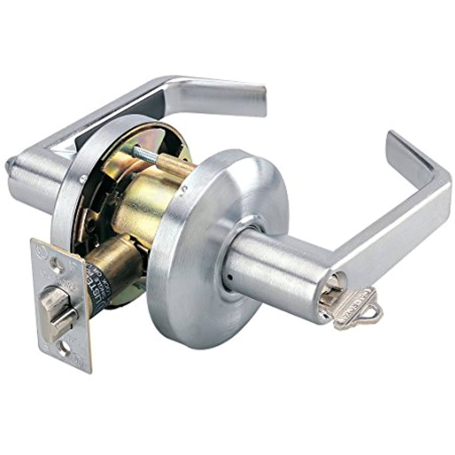 Cal-Royal SL00-26D Commercial Duty Office Entry Lock, Satin Chrome