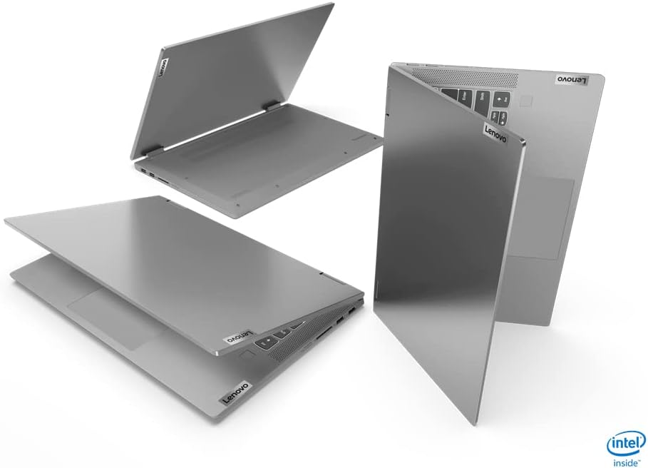 Lenovo 2022 Newest Flex 5i 14" FHD Touchscreen 2-in-1 Laptop Computer, Dual Core Intel i3-1115G4 (Upto 4.1GHz, Beats i5-1030G7), 4GB RAM, 256GB SSD, WiFi, Webcam, Platinum Gray, Win 11+MarxsolCables