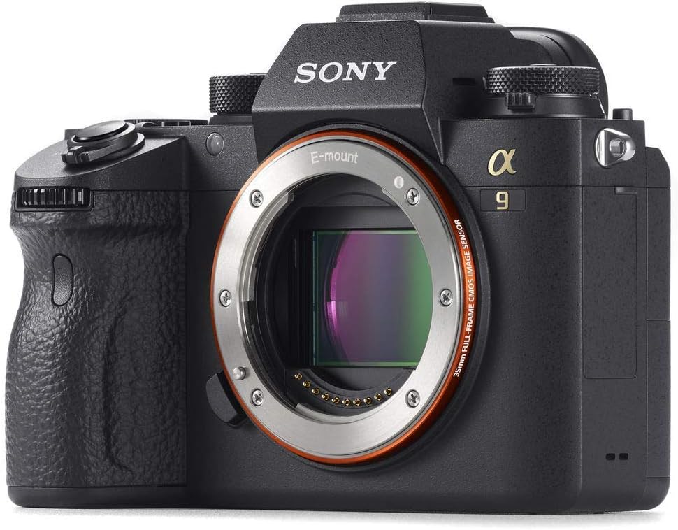 Sony Alpha a9 Mirrorless Digital Camera (Body Only) (ILCE9/B) + Sony FE 100-400mm Lens + 64GB Memory Card + NP-FZ-100 Battery + Corel Photo Software + Case + Card Reader + More (Renewed)