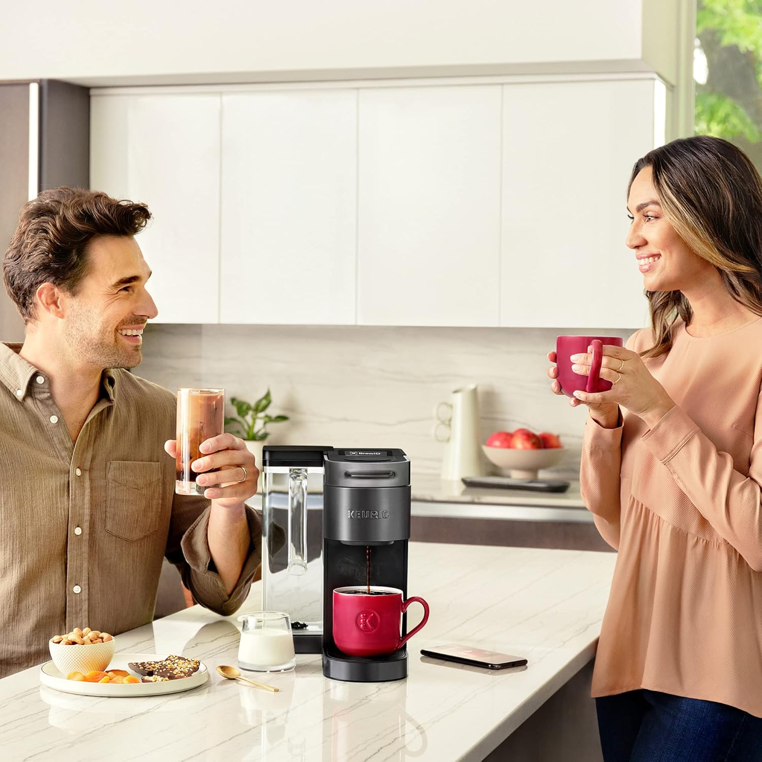 Keurig® K-Supreme Plus SMART Single Serve K-Cup Pod Coffee Maker, Black