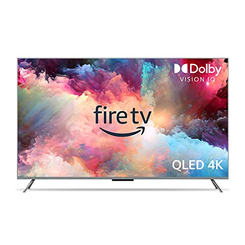 Amazon Fire TV 75" Omni QLED Series 4K UHD smart TV, Dolby Vision IQ, Fire TV Ambient Experience, local dimming, hands-free with Alexa