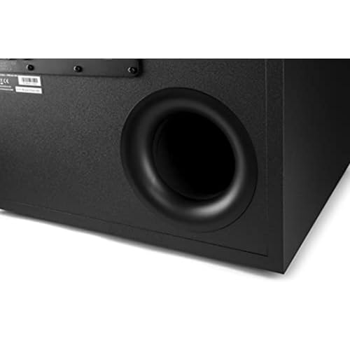 Polk Monitor XT10 Home Subwoofer, 10" Deep Bass Woofer, 100W Class D Amplification, Dolby Atmos, Auro 3D & DTS:X Compatible, Black