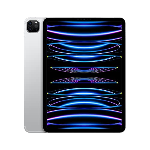 2022 Apple iPad Pro (11-inch, Wi-Fi, 128GB) - Space Gray (Renewed)