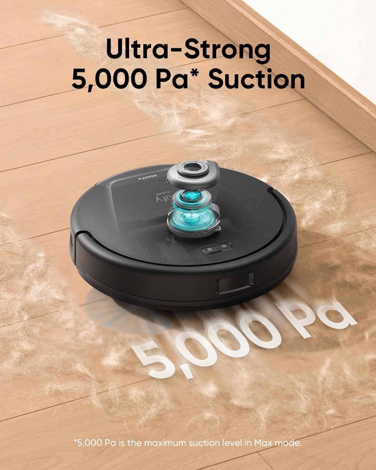 eufy L60 Hybrid Robot Vacuum+Replacement Mop Pads L60