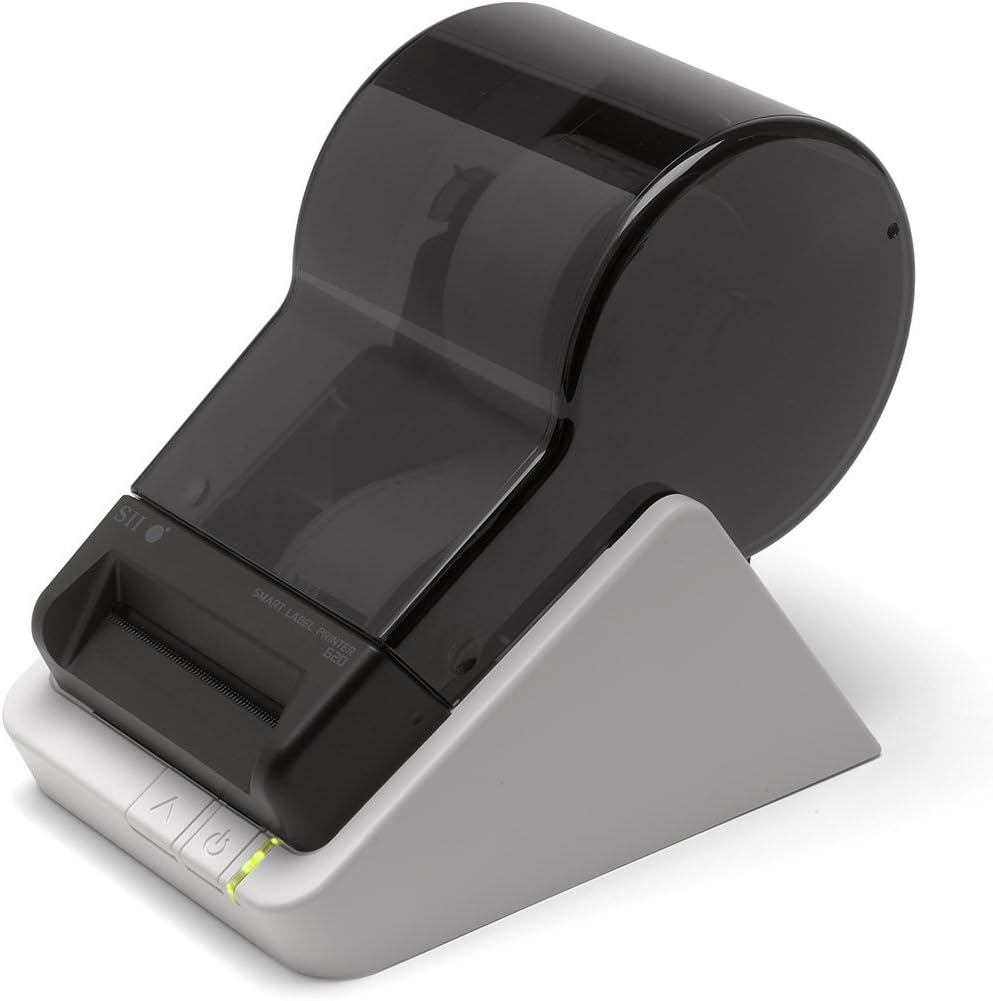 Smart Label Printer 620 - Monochrome Direct Thermal Printing | Desktop Label Printer & Software | Portable Label Print, PC/Mac, USB, 2.76in/s, 203 dpi