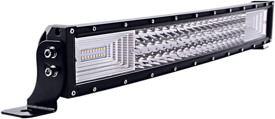 Lumitek 288w 50inch Curved Led Light Bar Spot Flood Combo Beam Light Bar Off-road Led Bar for ATV JEEP Off Road SUV 4wd IP67 12V Car Led Bar Light…
