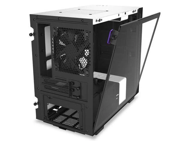 Nzxt H210 - Mini-ITX PC Gaming Case - Front I/O USB Type-C Port - Tempered Glass Side Panel - Cable Management System - Water-Co