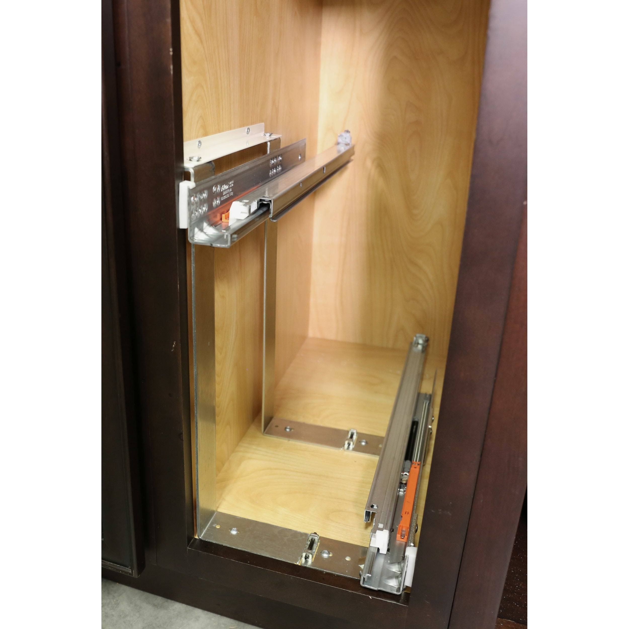 Rev-A-Shelf 6.25 in Base Cabinet Organizer w/ 3 Utensil Bins