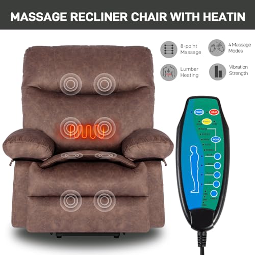 Modern Flannel Electric Power Lift Chair, Recliner Massage Chair, Adjustable Furniture for Back, Legs w/ 3 Positions, USB Port, Heat