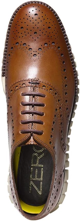 Cole Haan Men's Zerogrand Wing Oxford, British Tan, 7.5 M US