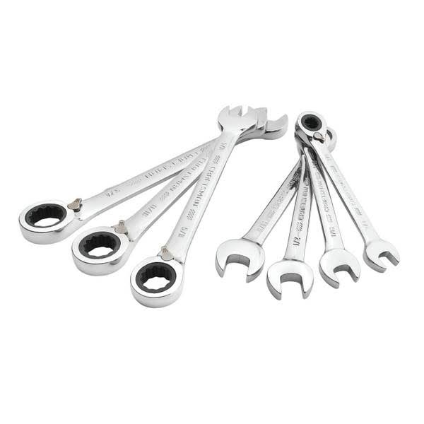 Craftsman SAE Reversible Ratcheting Wrench Set - 7 PC