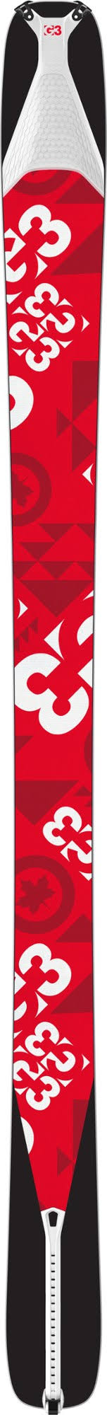 G3 Alpinist+ Universal Climbing Skins - 115 mm Red L
