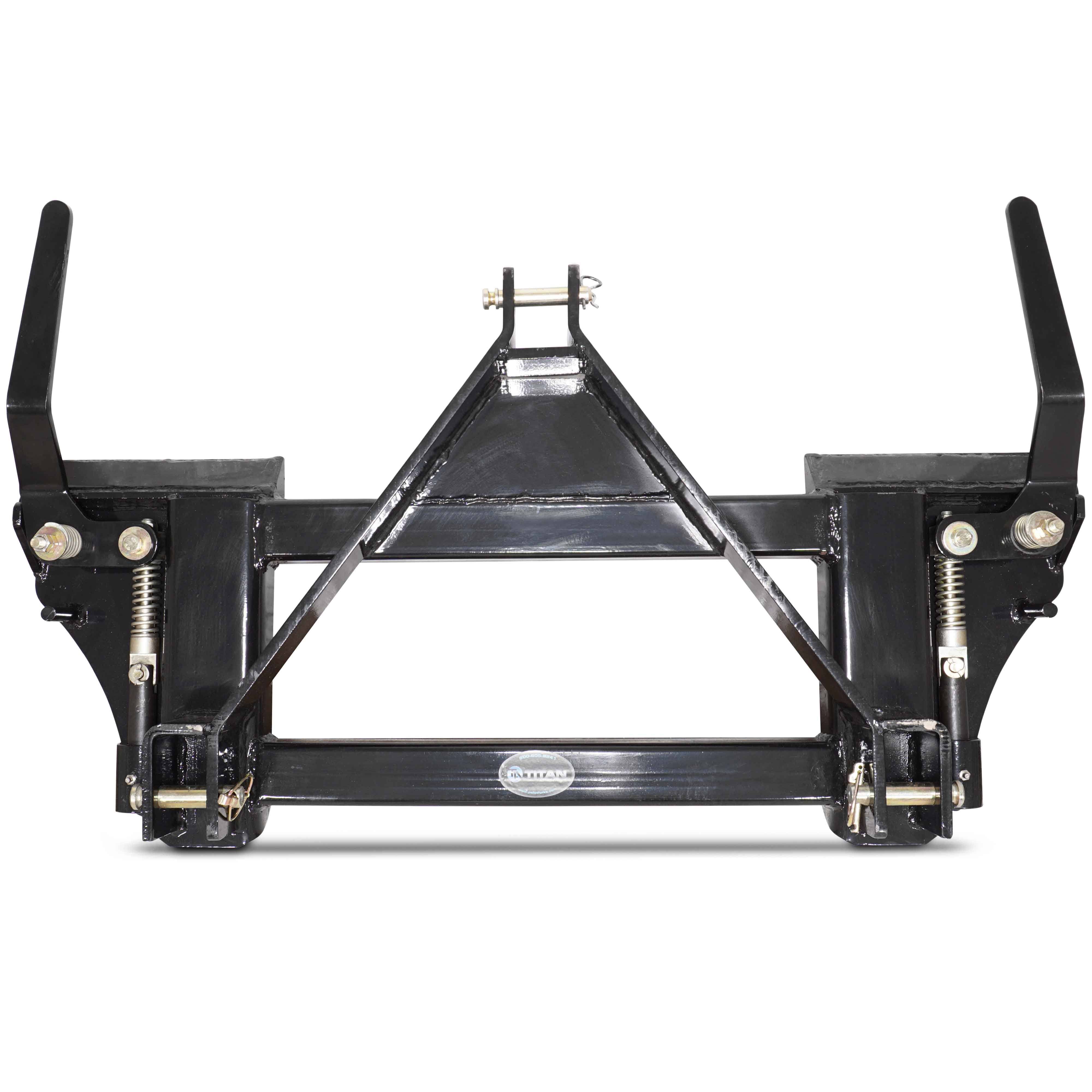 Titan Attachments 3 Point to Universal Quick Tach Adapter Skid Steer Tractor