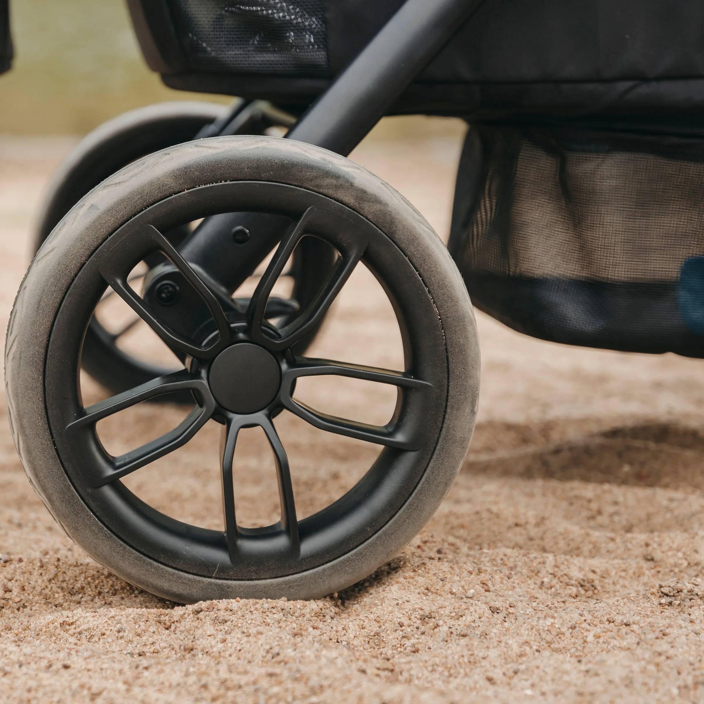 Monbebe Everyday Outings Wagon Stroller, Cobblestone Grey