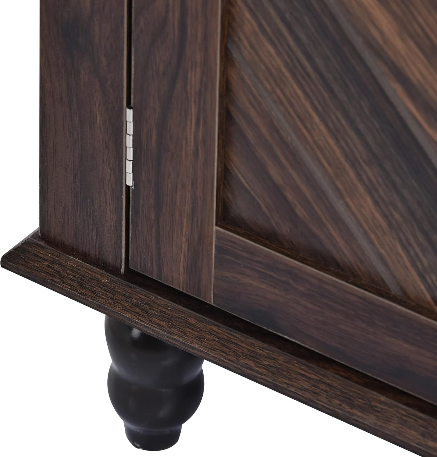 Modern 40" 3-in-1 Design Hall Tree with 4 Hooks and Coat Hanger, Entryway Bench with Storage for Living Room, Hallway, Entrance, Brown