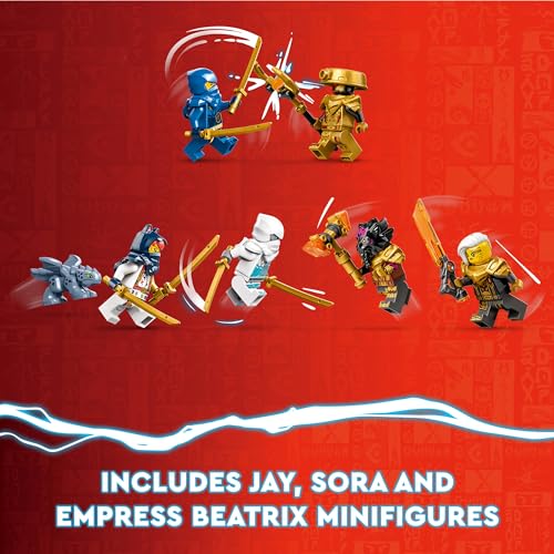 LEGO NINJAGO Elemental Dragon vs. The Empress Mech 71796 Building Toy Set, Features a Dragon, Mech, Ninja Flyer and 6 Minifigures, Gift for Boys and Girls Ages 9+ Who Love Ninja Warriors