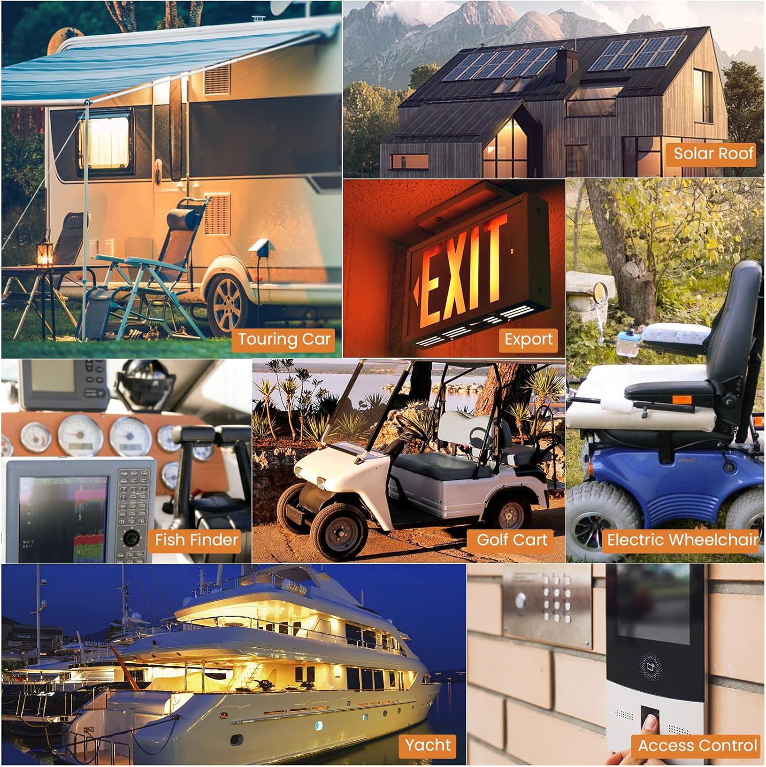 12V 100Ah LiFePO4 Battery 1280Wh lithium batteries 12v 100A BMS,over 7000+ Rechargeable Cycles, Support in 4S/8P, for RV,Camper, Solar, Home Energy Storage, Trolling Motors, Boats, off-grid etc