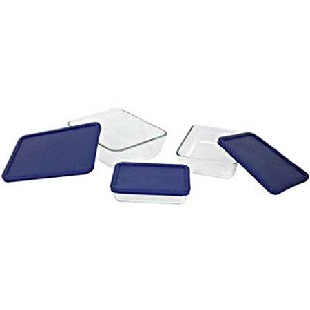 Corelle Brands 6004023 Pyrex 6 Piece Bake N Store Set