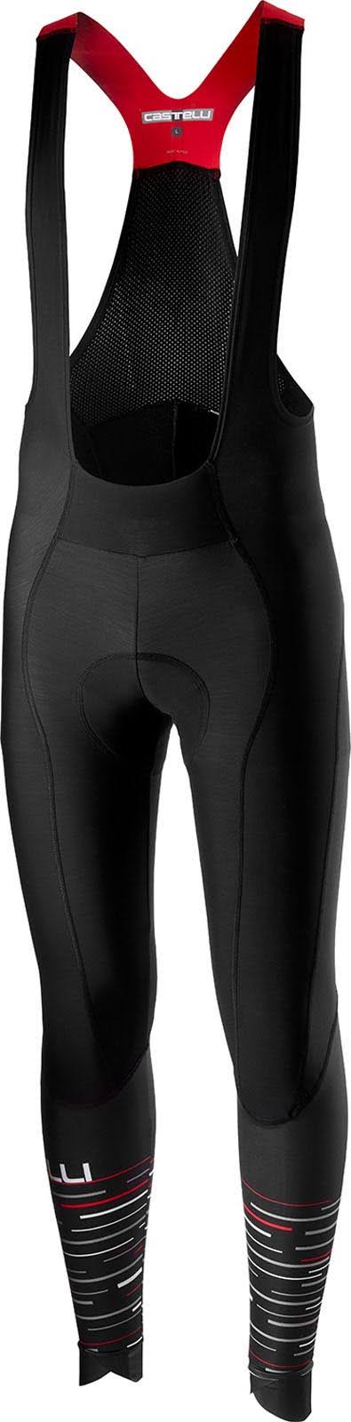 Castelli LW Bibtight Medium Black/Anthracite