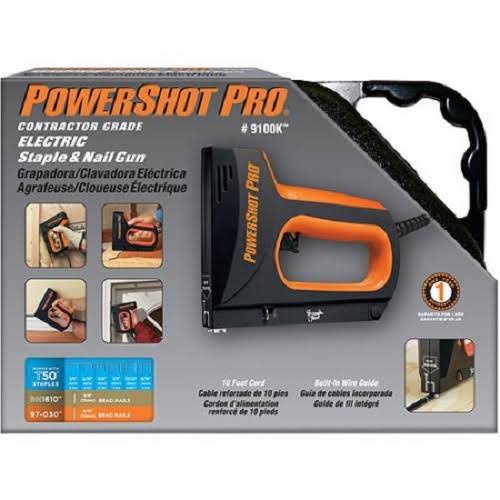 Arrow Fastener 9100K PowerShot Pro Electric Staple and Nail Gun