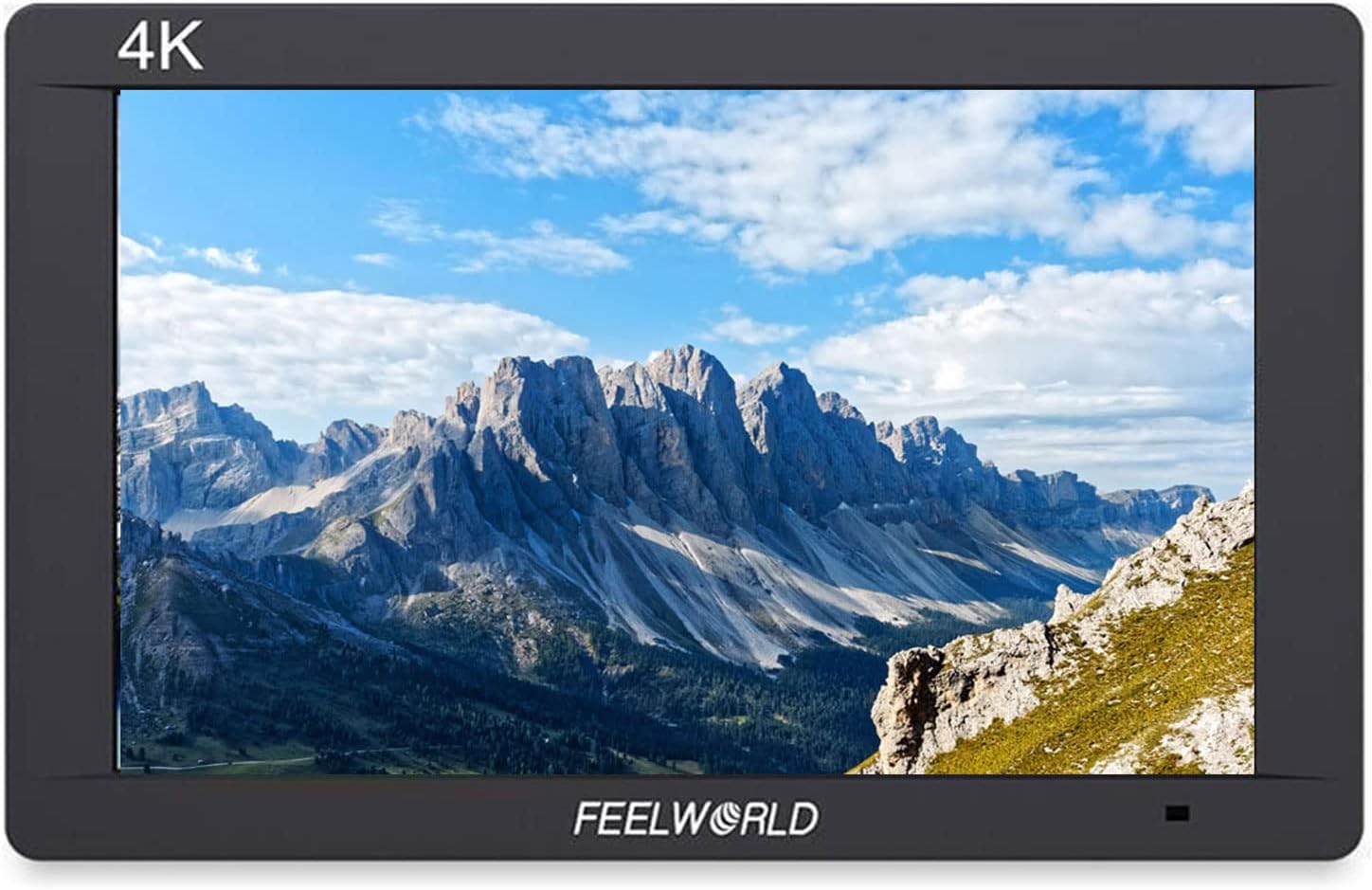 7 4K HDMI On Camera Video Field Monitor Ultra Slim IPS Full HD 1920x1200 On Camera Field Monitor with Peaking Assist ——FEELWORLD FW703