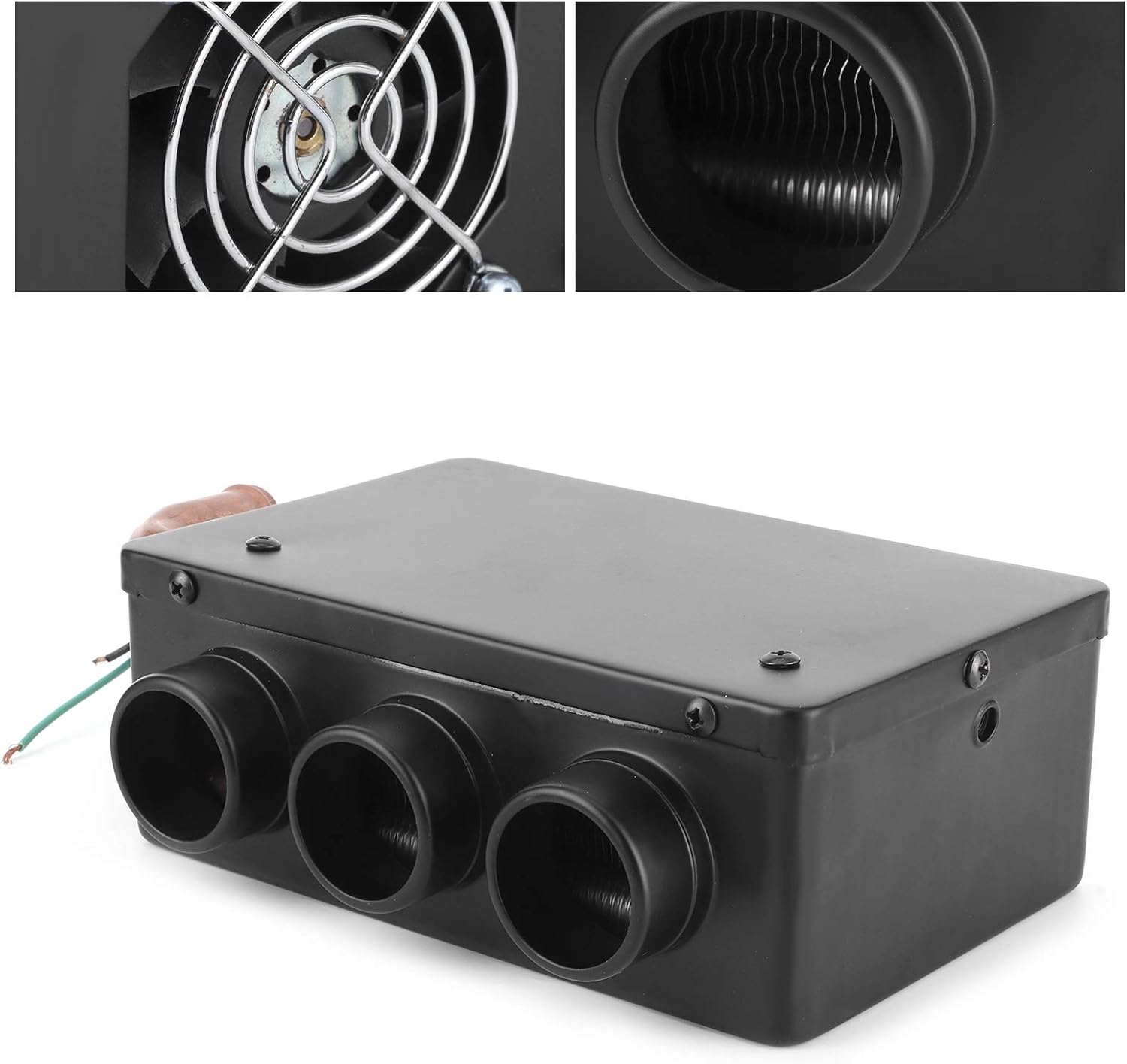 Car Heater,12V 50W Car Heater 3 Hole Portable Winter Fast Heating Warmer Frost Removing Low Noise