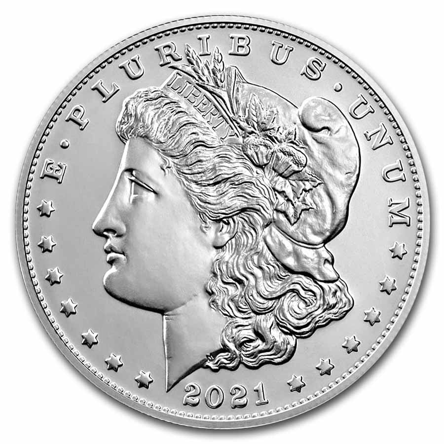 2021-S Silver Morgan Dollar MS-70 PCGS (FDI, Black)