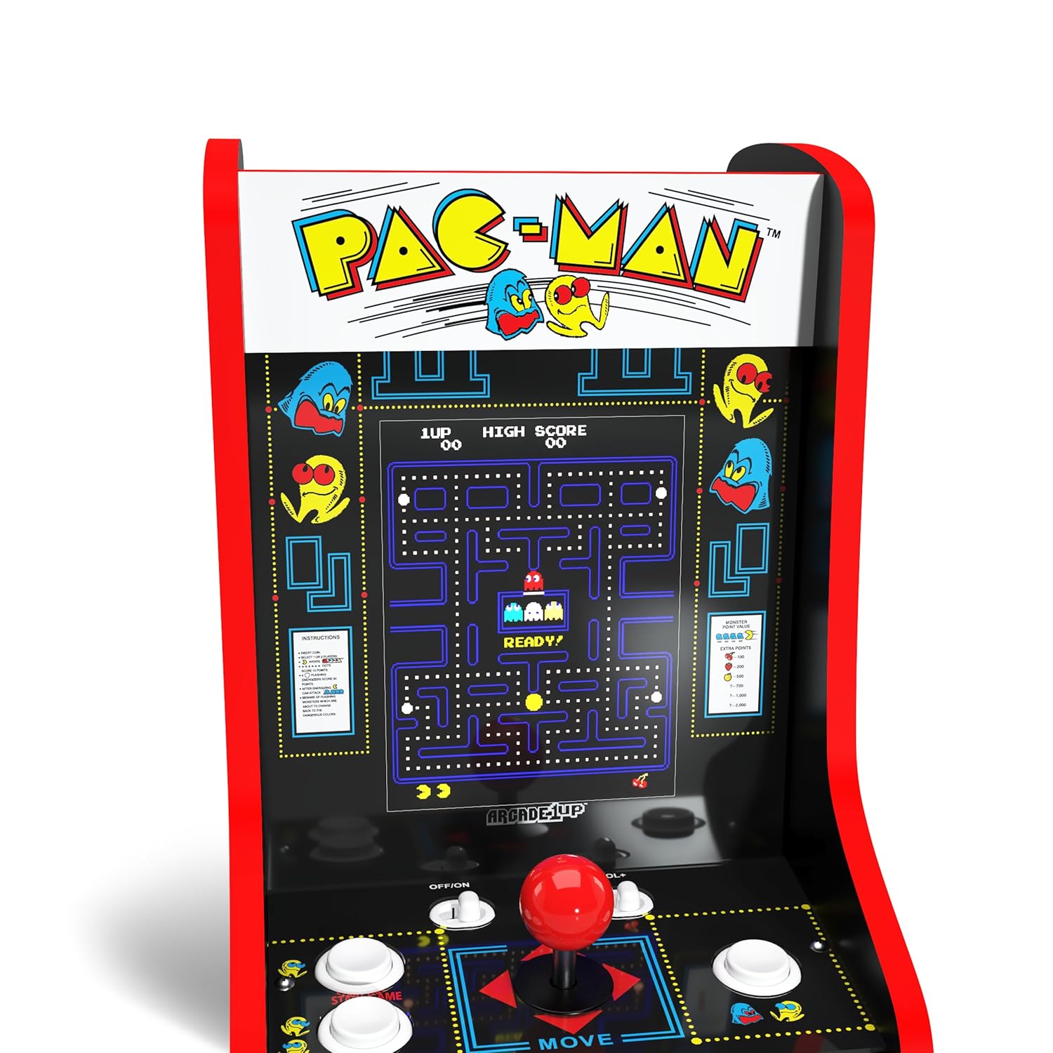 Arcade1Up Pac-Man 5 Games in 1 Countercade