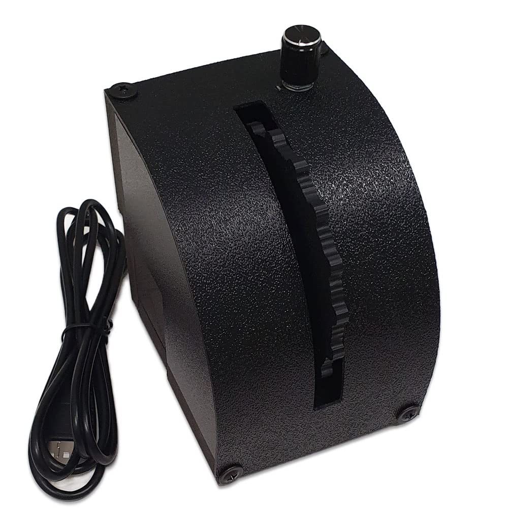 Flight Velocity Trim Wheel Pro - An Integral Part Of Any Flight Simulator Cockpit - Works with All Major Flight Simulators - Logitech / Saitek compatible mount points - Compatible with most Flight Velocity Cockpit Panels