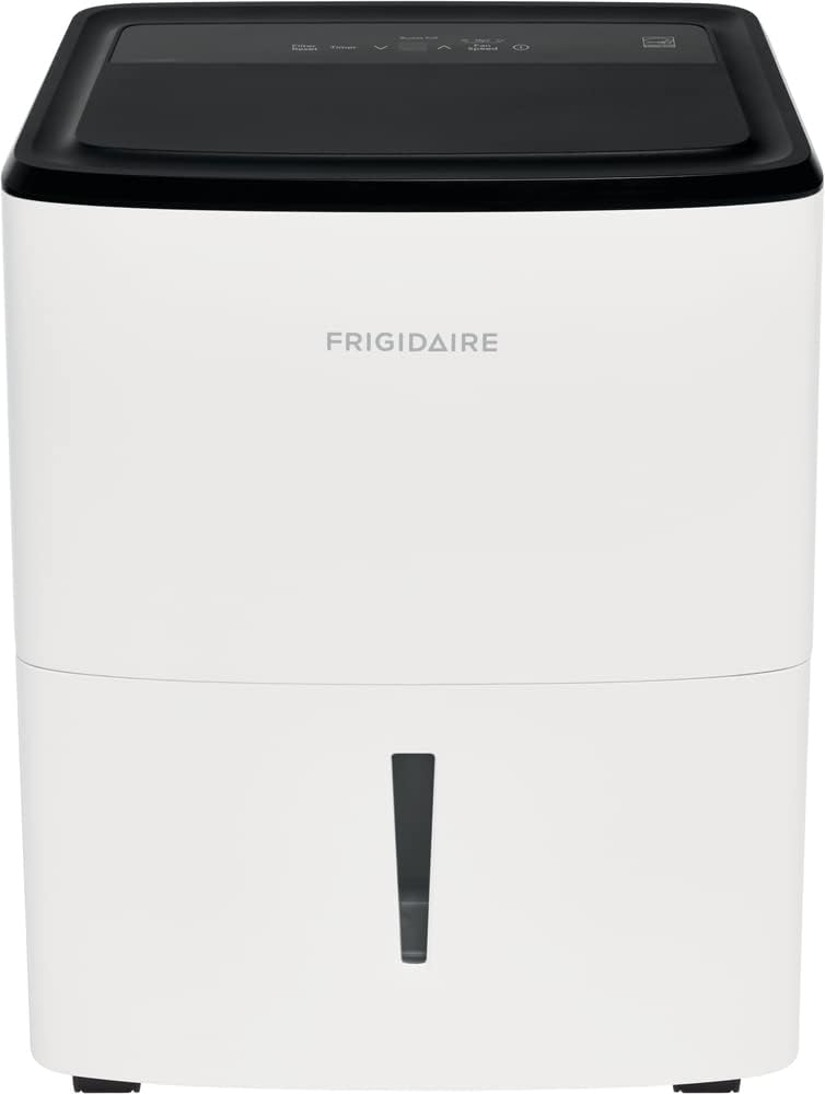 Frigidaire Dehumidifier, High Humidity 50 Pint Capacity, in White