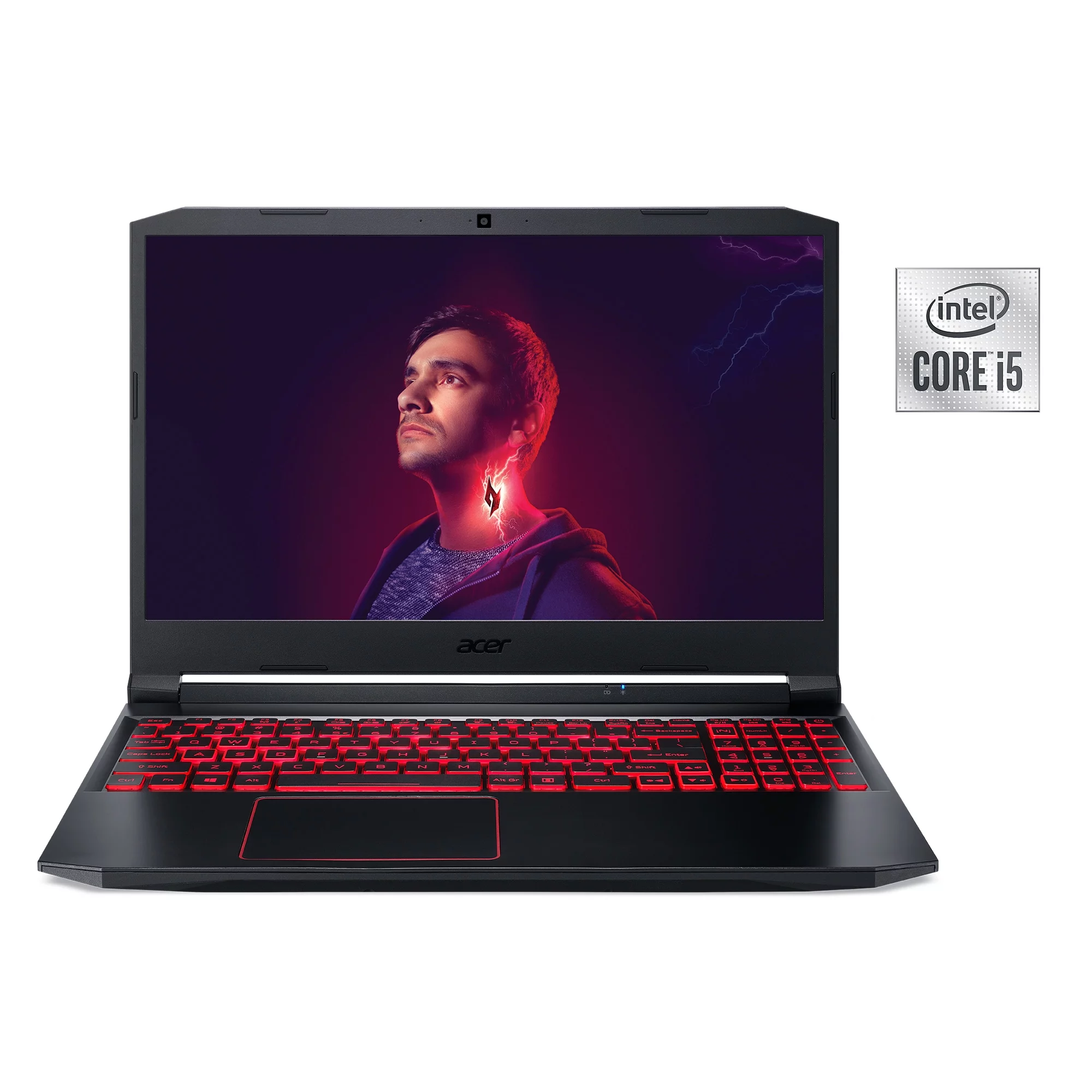 Acer Nitro 5 15.6" Full HD 144Hz IPS Display, Intel Core i5, NVIDIA RTX 2060, 16GB DDR4, 256GB SSD + 1TB HDD, AN515-54-56ML
