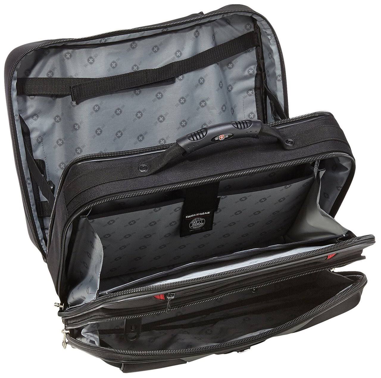 Swissgear Granada Rolling Case Nylon for Upto 17-inch Notebooks Black
