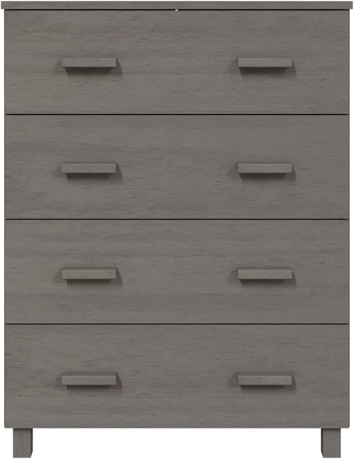Tidyard Sideboard Buffet Cabinet, Pine Wood Storage Cabinet with 3 Drawers, Wooden Cupboard Table for Dining Room Hallway Living Room 31.1 x 15.7 x 40.7 in Light gray