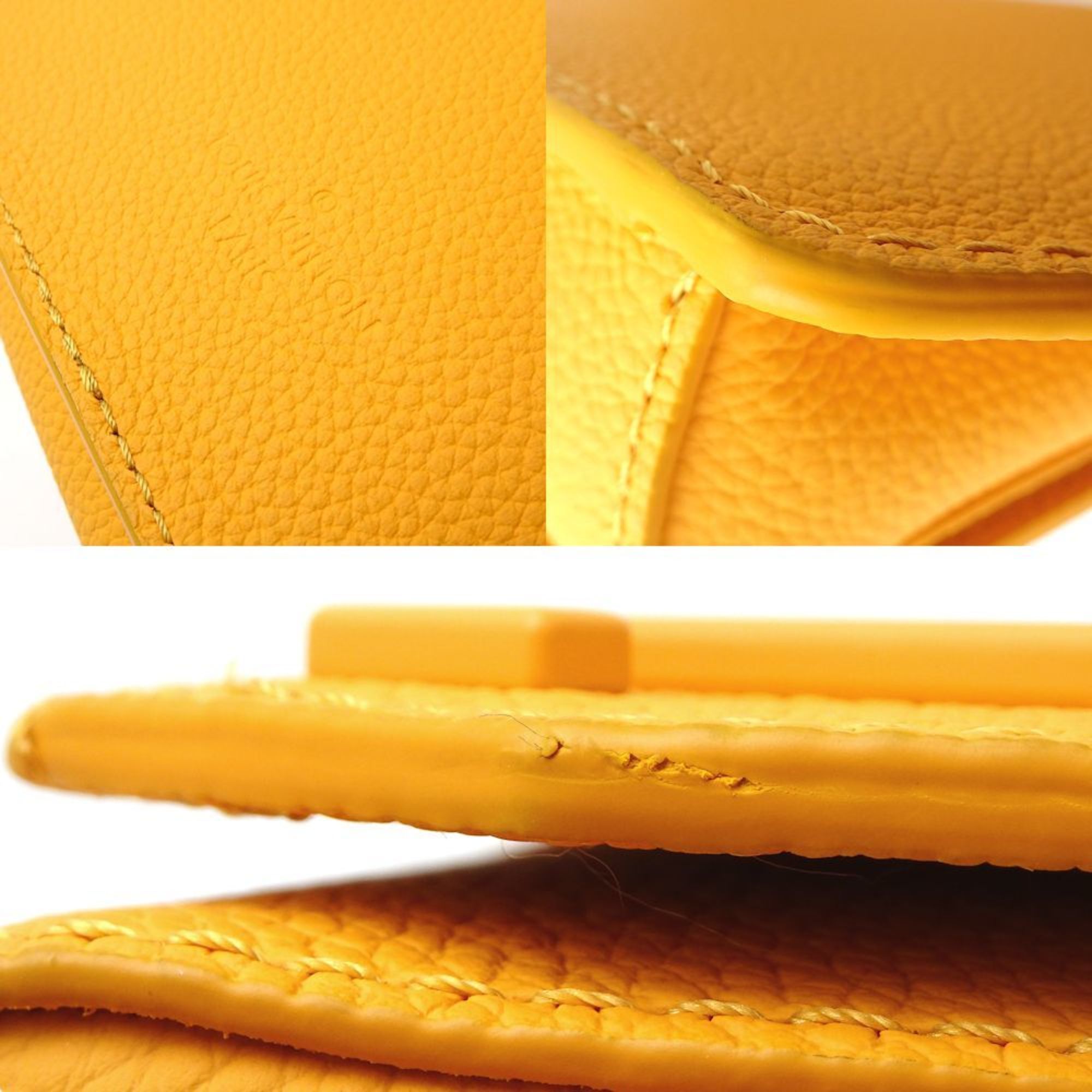 Pre-Owned LOUIS VUITTON Takeoff Sling M21419 Body Bag 2022 Fall/Winter New Saffron 151666 (Like New)