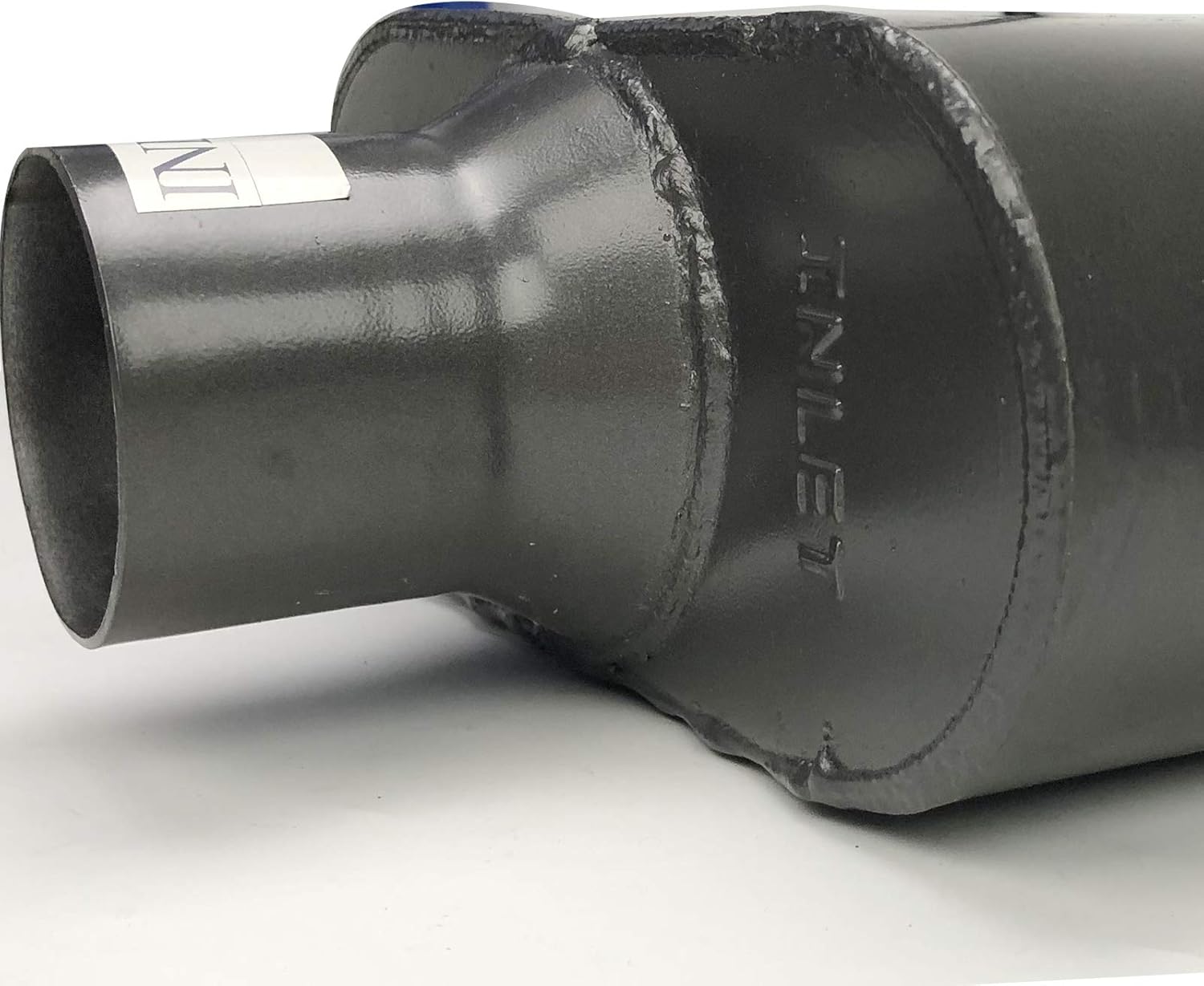 Pair of Single Chamber Performance Race Muffler 3" Center / Center Universal Steel Muffler (3 Inch) Pack of 2