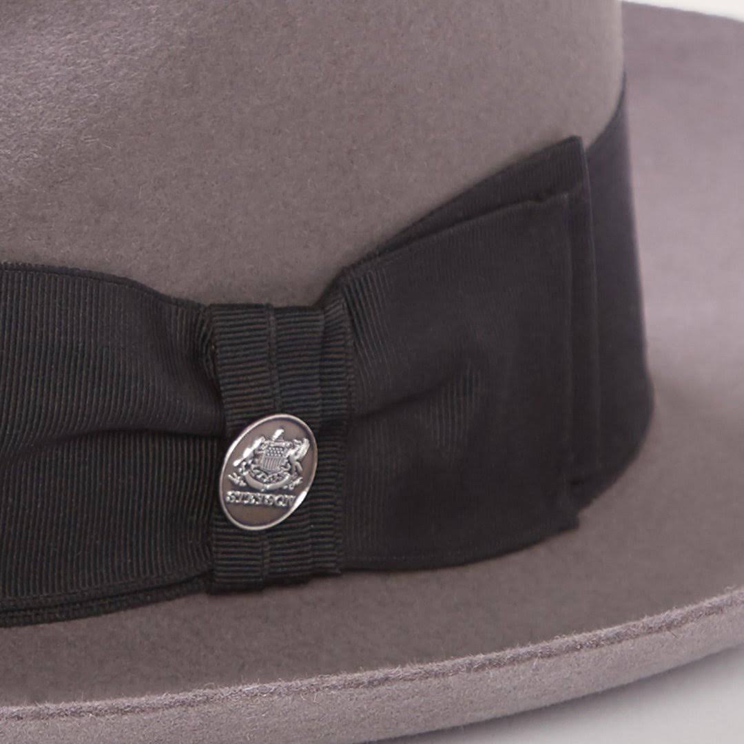 Stetson Temple - Fedora Hat TFTMPL Caribou - 7 3/8 Fur Felt