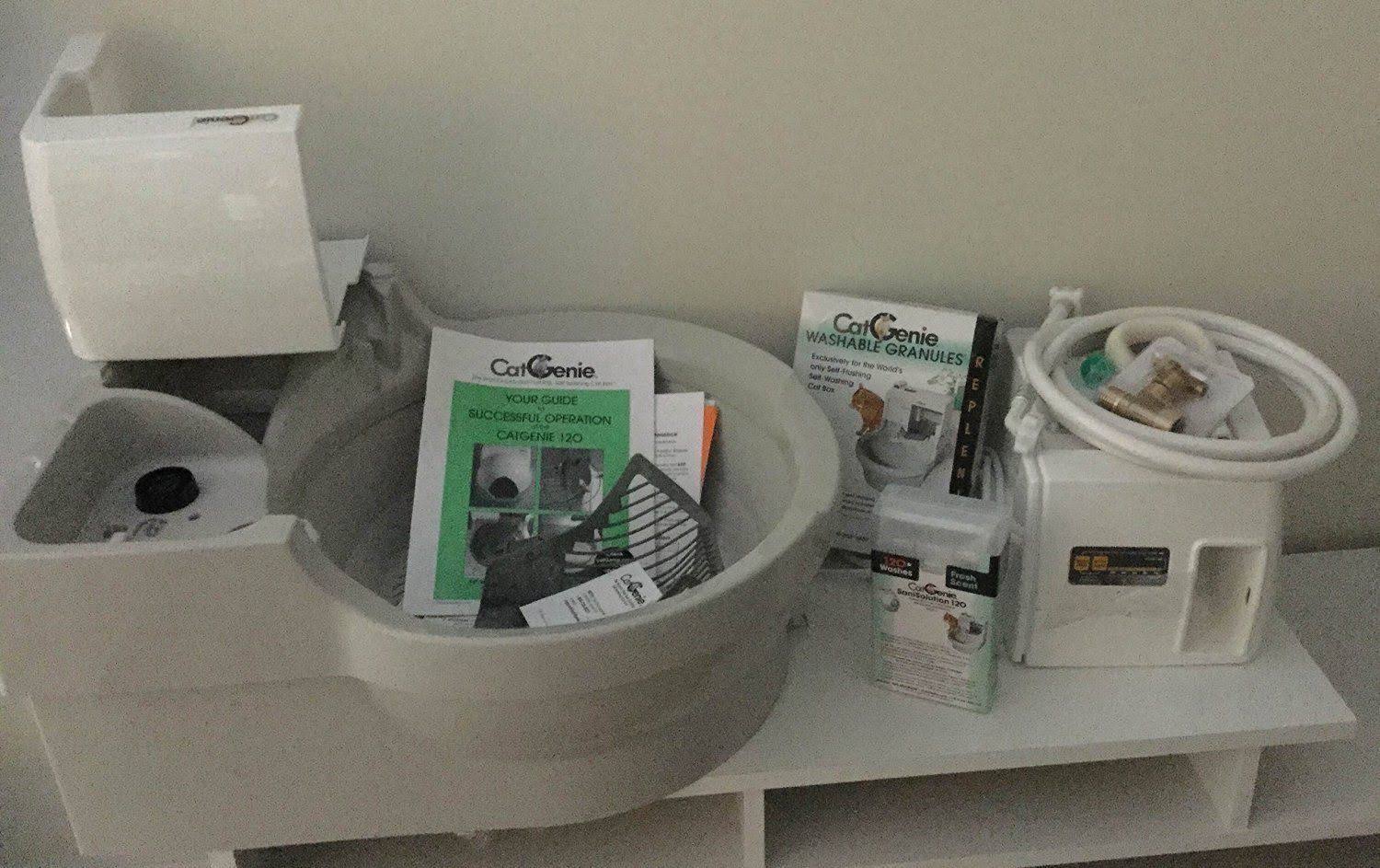 CatGenie Self Washing Flushing Cat Box