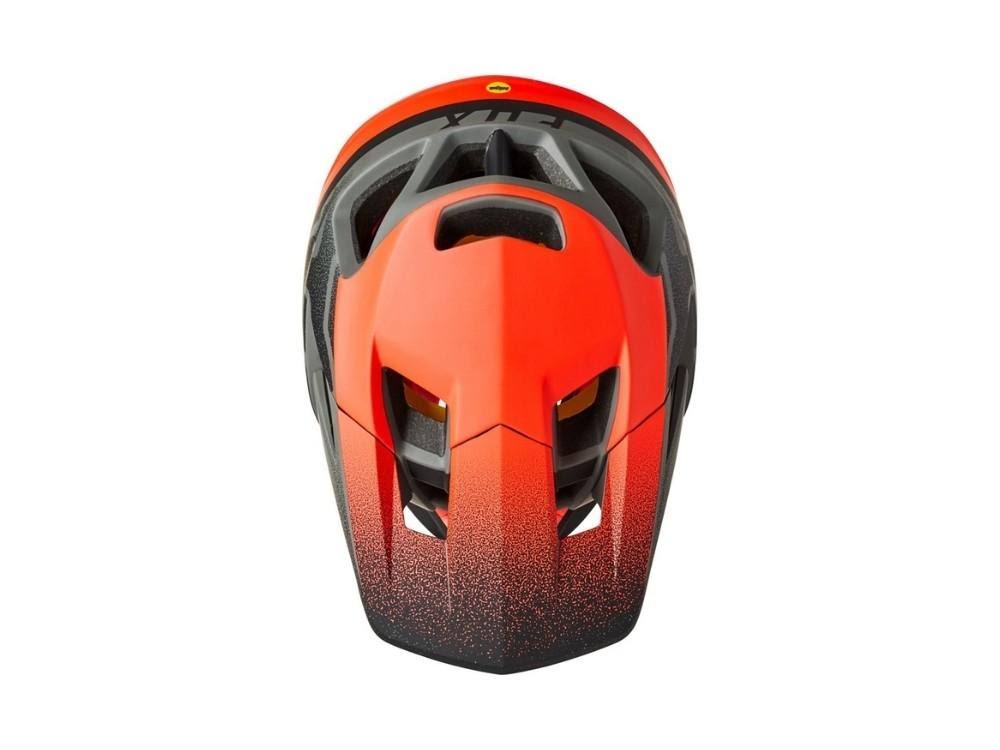 Fox Racing Proframe Helmet Vapor in Silver/Black