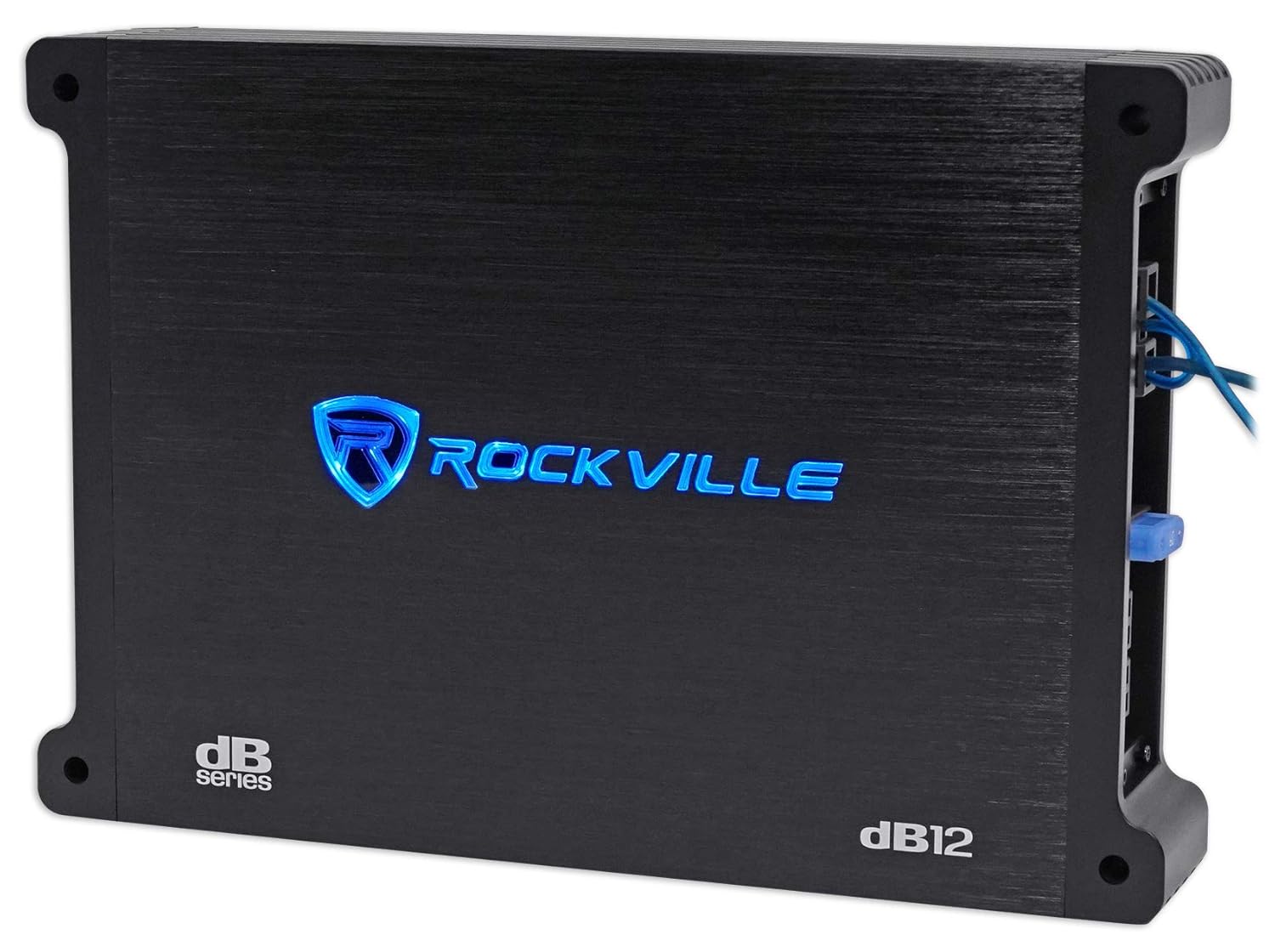Rockville dB12 2000w Peak / 500w RMS Mono Car Amplifier + Amp Kit