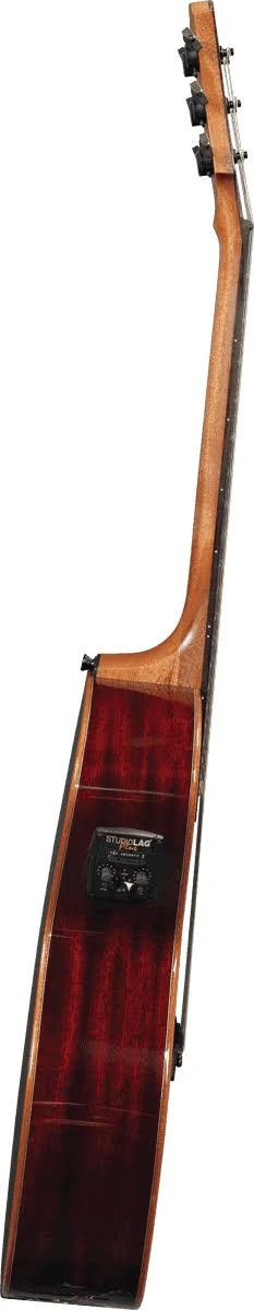 Lag Guitars Tramontane T100ACE Auditorium Cutaway Acoustic-Electric Guitar Brown Sunburst